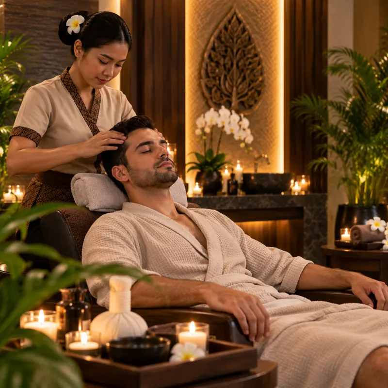 Head and neck massage — Sweet Summer Spa