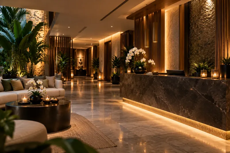 Lounge at Sweet Summer Spa, spa in Bur Dubai near BurJuman