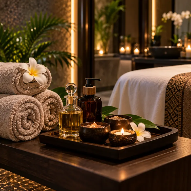 Natural oils and warm towels — Sweet Summer Spa